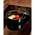 CasaLupo Emaille Braadpan 22 cm Zwart_