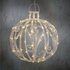 Luca Lighting LED Kroonluchter 32x30 cm Zilver/Transparant_