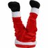 Decoratie LED Kerstman Benen 35 cm_