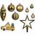 Decoris Kerstboom Decoratie 67-delig Goud_