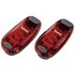 Hama Led-Veiligheidsklemlampen voor Lopers Rood Set Van 2_