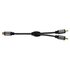 Avinity Subwooferkabel + Ad. Cinch-aansl. - 2 Cinch-st Stof Verg. 5,0 M_