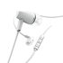 Hama Oordopjes Joy In-ear Microfoon Platte Kabel Wit_
