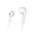 Hama Oordopjes Advance Earbuds Microfoon Platte Kabel Wit_