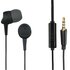 Hama Oordopjes Kooky In-ear Microfoon Kabel-knikbescherming Zwart_