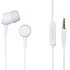 Hama Oordopjes Kooky In-ear Microfoon Kabel-knikbescherming Wit_