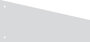 Kangaro 07070-10-TR Scheidingsstrook 2-gaats Trapezium 180gr RC Grijs_