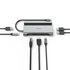 Hama Connect2Mobile USB C Hub Multiport 7 Poorten Antraciet_