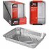 BBQ Grillschalen 32x23x4 cm 4 Stuks_