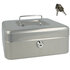 Westcott AC-E51001-ZI Geldkist 200x161x90mm Zilver, Kunststof Inzet Met 3 Vakken_