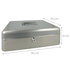 Westcott AC-E51002-ZI Geldkist 301x242x91mm Zilvergrijs, Kunststof Inzet Met 5 Vakken_