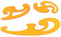 Aristo AR-5039 Burmesterset 3 Delig Geel Transparant_