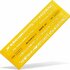 Aristo AR-5305 Lettersjabloon Duo Combi 3.5/5 mm Recht Geel/Transparant_