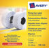 Avery AV-PLR1226 Prijstangetiketten Non-permanent 26x12mm Wit 10 Rol In Doos_