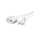 Hama USB Netadapter met 190 cm Lange Kabel 3.5A 1x USB A 1x USB C Wit_