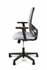 Linea Fabbrica Grace 01 Grijs/Grijs Bureaustoel met 1D Armleuning_