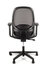 Linea Fabbrica Grace 01 Zwart/Zwart Bureaustoel met 1D Armleuning_