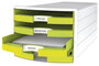 HAN HA-1013-50 Ladenkast Impuls Met 4 Open Laden Geel_