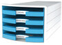 HAN HA-1013-54 Ladenkast Impuls Met 4 Open Laden Lichtblauw_