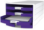 HAN HA-1013-57 Ladenkast Impuls Met 4 Open Laden Paars_