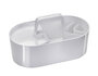 HAN HA-1200-12 Toolbox Loft Mobiele Organiser Sneeuw Wit 4 Vakken Met Uitneembaar Plateau Sneeuw Wit_
