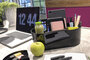 HAN HA-1200-13 Toolbox Loft Mobiele Organiser Zwart 4 Vakken Met Uitneembaar Plateau Zwart_