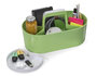HAN HA-1200-80 Toolbox Loft Mobiele Organiser Lime Groen 4 Vakken Met Uitneembaar_