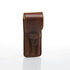 Juscha JU-28057202 Pennenetui Zadelleer Mika Voor 3 Pennen, Ca 17 X 7 X 2 Cm, Bruin_