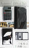 Alassio Office Set Organizer A4 Kunstleer Zwart_