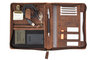 Juscha JU-30121 Organiser Pride And Soul A5 Wick . Bruin Leer._