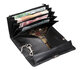 Alassio Kelnerportefeuille met Metalen Ketting Nappa Leer Zwart_
