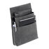 Alassio JU-42196 Kelnerportefeuille Hunter Leer Grijs 18,5x9,5 Cm_
