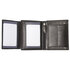 Alassio JU-42245 Portefeuille 12x9.5x2.5cm Leer Zwart_