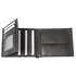 Alassio JU-42246 Portefeuille 10x12x2cm Leer Zwart_