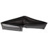 Alassio JU-42246 Portefeuille 10x12x2cm Leer Zwart_