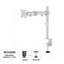 New Star Products NM-D135SILVER Monitorarm Zilver_