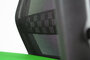 Geen Merk LF-2011603 Bureaustoel Linea Tekna 01 Zwart/groen Met 2D Armleuning_