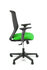 Geen Merk LF-2011603 Bureaustoel Linea Tekna 01 Zwart/groen Met 2D Armleuning_