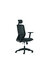 Geen Merk LF-2012005 Bureaustoel Linea Tekna 01/PT Zwart/zwart Met 3D Armleuning En Hoofdsteun_