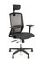 Geen Merk LF-2012005 Bureaustoel Linea Tekna 01/PT Zwart/zwart Met 3D Armleuning En Hoofdsteun_