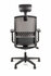 Geen Merk LF-2012005 Bureaustoel Linea Tekna 01/PT Zwart/zwart Met 3D Armleuning En Hoofdsteun_