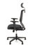Geen Merk LF-2012005 Bureaustoel Linea Tekna 01/PT Zwart/zwart Met 3D Armleuning En Hoofdsteun_