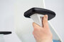 Geen Merk LF-2021525 Bureaustoel Linea Tekna White 01 L.blauw/wit Met 3D Armleuning_