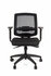 Linea Fabbrica New Malice 01 Zwart/Zwart Bureaustoel met 1D Armleuning_