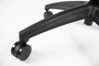 Linea Fabbrica New Malice 01 Zwart/Zwart Bureaustoel met 1D Armleuning_