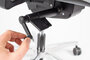 Linea Fabbrica Omnia 01 Zwart/Grijs Bureaustoel met 3D Armleuning + Aluminium Voet_