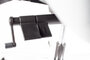Linea Fabbrica Omnia 01 Zwart/Grijs Bureaustoel met 3D Armleuning + Aluminium Voet_