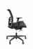 Linea Fabbrica Omnia 02 Zwart/Zwart Bureaustoel met 3D Armleuning_
