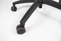 Linea Fabbrica Omnia 02 Zwart/Zwart Bureaustoel met 3D Armleuning_