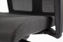 Linea Fabbrica Omnia 02 Zwart/Zwart Bureaustoel met 3D Armleuning_